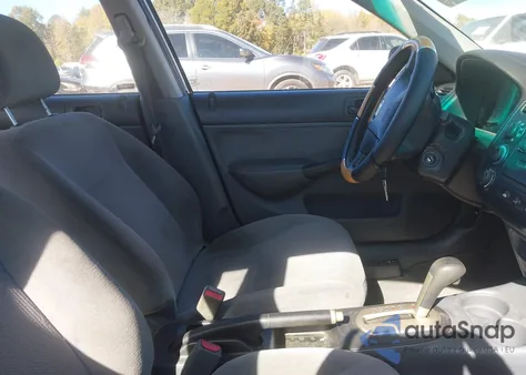 2001 Honda Civic Lx из США, поврежденный, VIN 2HGES16511H529772